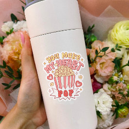 Adesivo Dia de os namorados Engraçado Você Faz Meu Coração