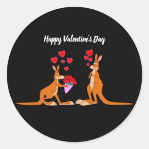 Adesivo Dia de os namorados Kangaroos