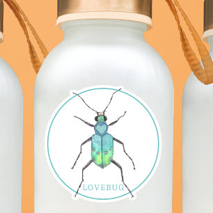 Adesivo Dia de os namorados Love Inseto Sticker