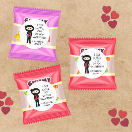 Adesivo Dia de os namorados Red Ninja