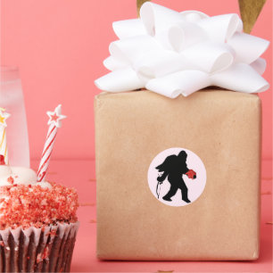 Adesivo Dia de os namorados Sasquatch