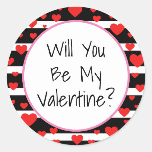 Adesivo dia de os namorados Stickers, Você Será Meu Namora