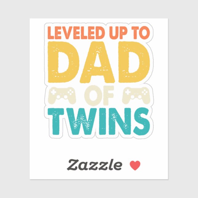 Adesivo dia de os pais (Folha)