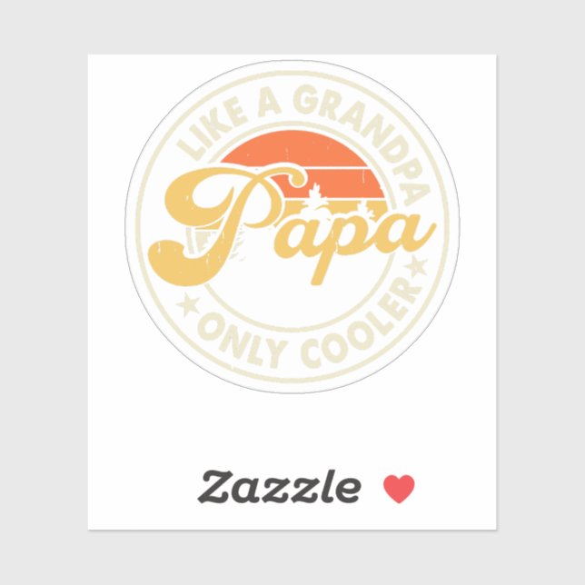 Adesivo dia de os pais (Folha)