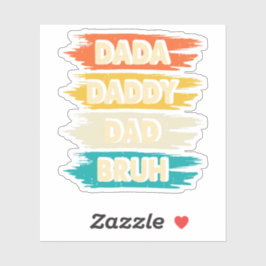 Adesivo dia de os pais