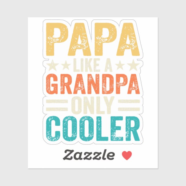 Adesivo dia de os pais (Folha)