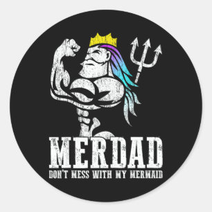 Adesivo Dia de os pais Dando a Merdad Não Mete Com Minha S