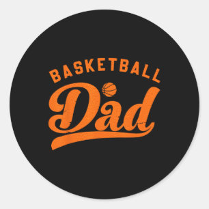 Adesivo Dia de os pais de Basquete para Ofertas de Pai de