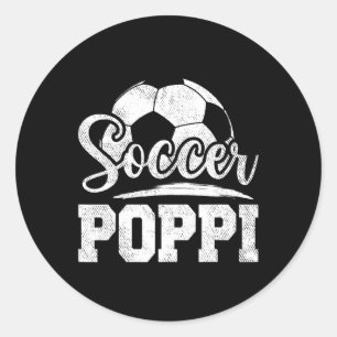 Adesivo Dia de os pais de Jogo do Jogador de Futebol do Po