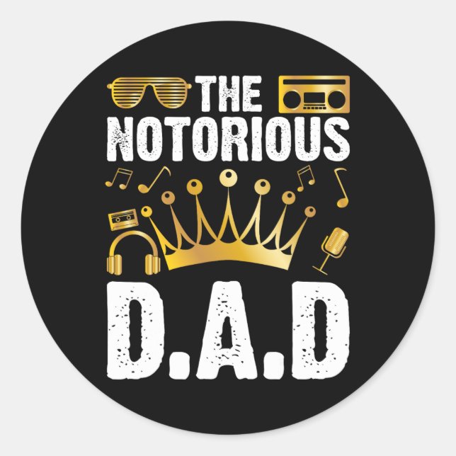 Adesivo Dia de os pais de salto de salto engraçado da anti (Frente)