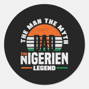 Adesivo Dia de os pais de Sinalizador Níger Níger