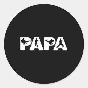 Adesivo Dia de os pais Engraçado Presente Para Pai - Papá