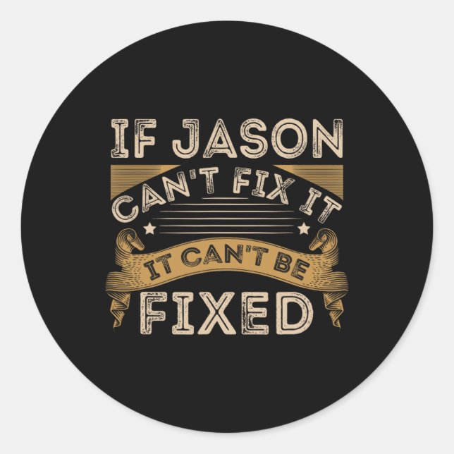 Adesivo Dia de os pais Jason Cote (Frente)