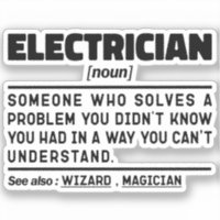 Dia de os pais Legal Pai eletricista Noun