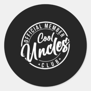 Adesivo Dia de os pais Oficial do Clube de Uncles
