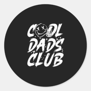Adesivo Dia de os pais Pai Retro Groovy do Clube de Pais l