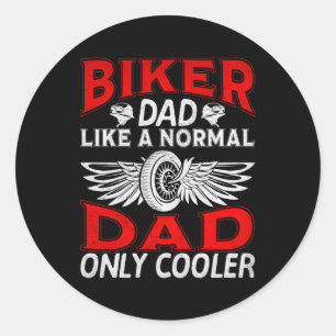 Adesivo Dia de os pais Papa 2023 4 De Julho Pai Biker Moto