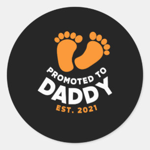 Adesivo Dia de os pais Promovido Ao Pai 2021