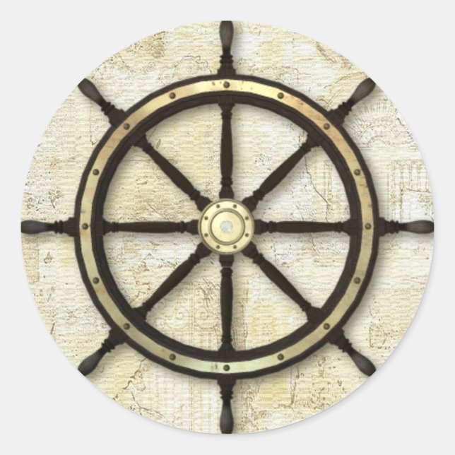 Adesivo Dia de os pais - Roda do Capitão (Frente)