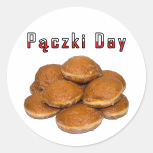 Adesivo Dia de Paczki