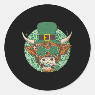Adesivo Dia de São Patrício Arco de coquete de Shamrock de
