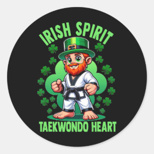 Adesivo Dia de São Patrício Artes Marciais Espírito Irland
