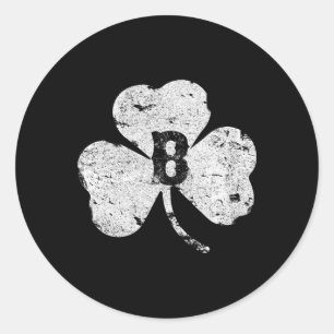 Adesivo Dia de São Patrício Boston Shamrock Irlandês Angus