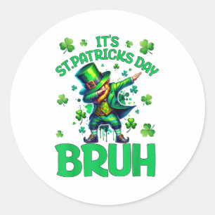 Adesivo Dia de São Patrício Bruh