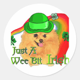 Adesivo Dia de São Patrício da Pomerânia