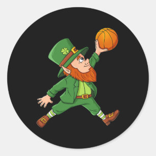 Adesivo Dia de São Patrício Leprechaun Basball Lucky Boys