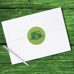 Adesivo Dia de São Patrício Leprechaun Hat