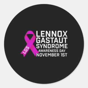 Adesivo Dia de Sensibilização Lennox Sindrome Gastaut