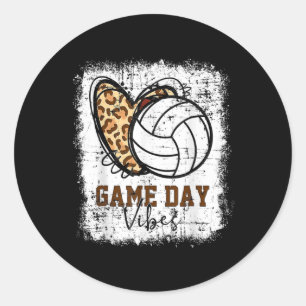Adesivo Dia de Voleibol Branqueado Vibes Mãe de Voleibol