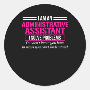 Adesivo Dia do Assistente Profissional Administrativo