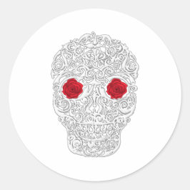 Adesivo Dia do Crânio Morto