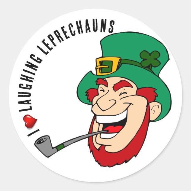 Adesivo Dia do Leprechaun (Frente)