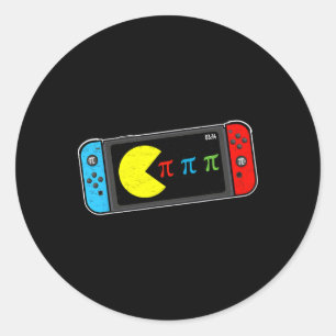 Adesivo Dia do Pi de Jogo de Vídeo Gamer Professor de Mate