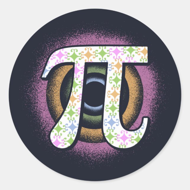 Adesivo Dia do Pi Fã de Matemática (Frente)