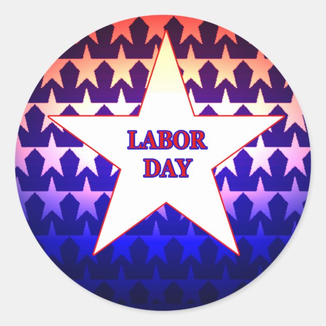 Adesivo Dia do Trabalho (Frente)