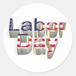 Adesivo Dia do Trabalho - 6 de setembro