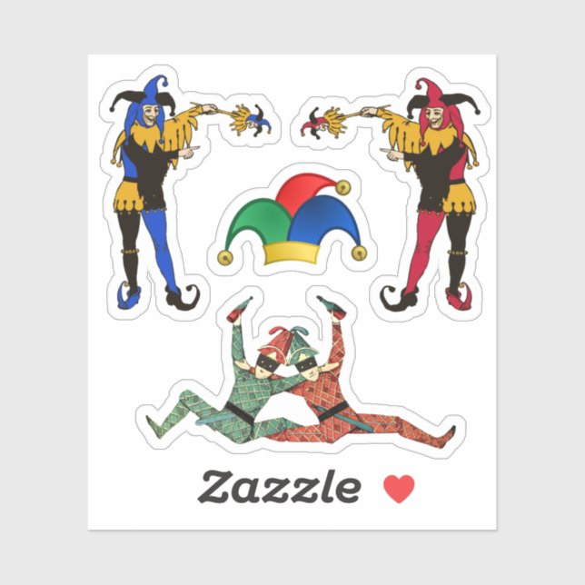 Adesivo Dia dos Bobos de Reserva de Abril (Folha)