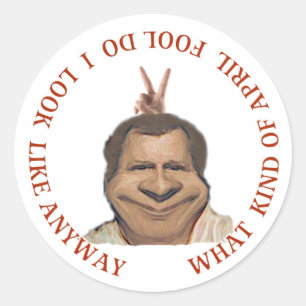 Adesivo Dia dos enganados