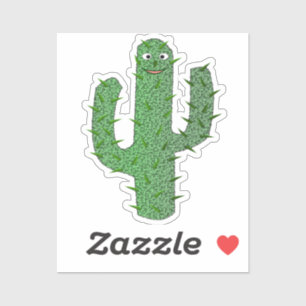Adesivo Dia dos Mortos Felizes Cactus