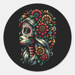 Adesivo Dia Dos Mortos La Catrina Dia Do Governo