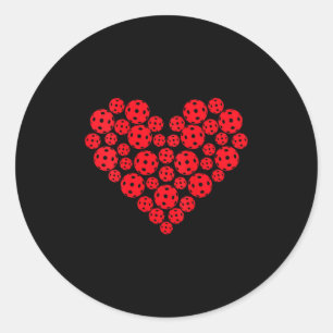 Adesivo Dia dos namorados em formato de coração de amor de