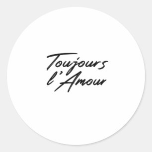 Adesivo Dia dos Namorados - Toujours L'Amour