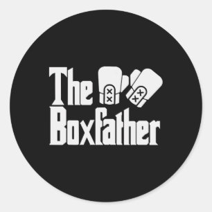 Adesivo Dia dos Pais Engraçado A Caixa-pai Boxeador Boxe D