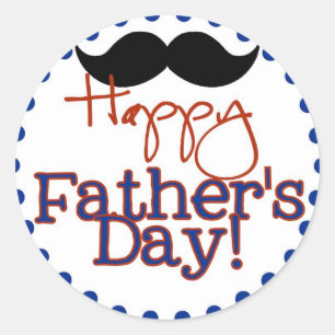 Adesivo dia dos pais feliz