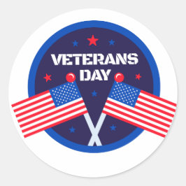 Adesivo Dia dos Veteranos