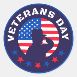 Adesivo Dia dos Veteranos